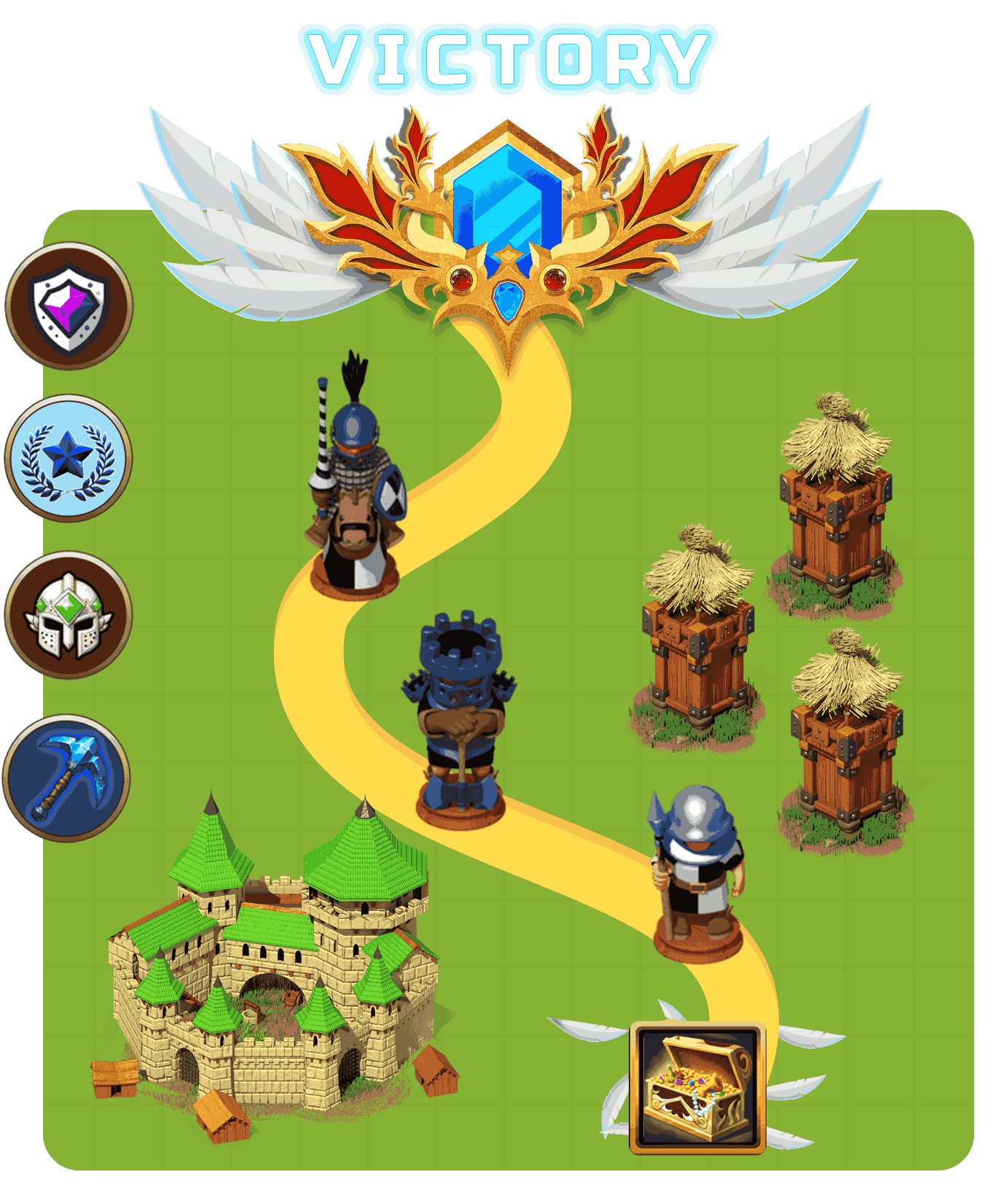 Easy progression system